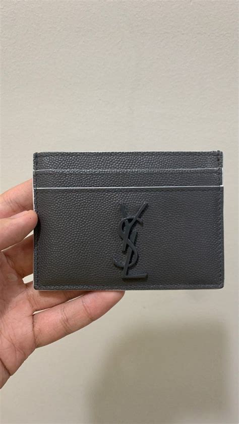 ysl monedero|YSL card holder.